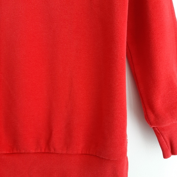 🍒 Levi's Pullover Sweatshirt Hoodie Red Big Kid Sz XL - Picture 9 of 13